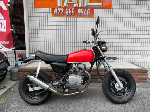 ★セール！１８万円　エイプ50 前後タイヤバリ山！マフラーカスタム！実働車★ホンダ　APE AC16