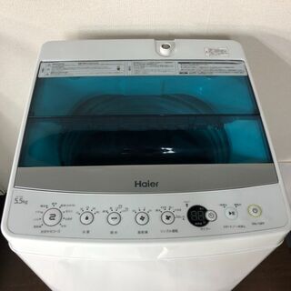 6月セール中！☆美品☆ ハイアール　全自動洗濯機　JW-C55A...
