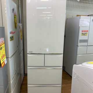 I381三菱電機 MITSUBISHI ELECTRIC2020年製 MR-B46EL-W [冷蔵庫（455L）クリスタルピュアホワイト] I381三菱電機 MITSUBISHI ELECTRIC2020年製 MR-B46EL-W [冷蔵庫（455L