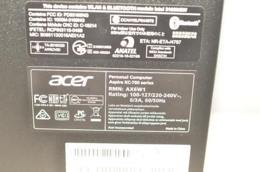 Yahoo!オークション - 「acer aspire」パソコン単体 (エイサー) の落札