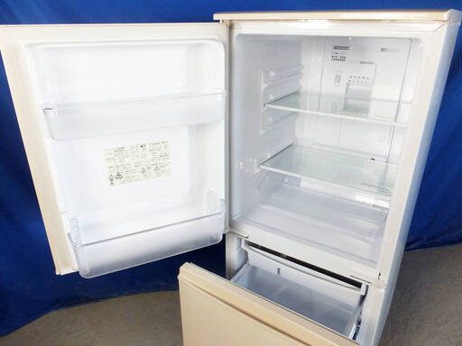 激安価格❕❕大セール2015年式✨SHARP✨SJ-C14A-C137L２ドア冷凍冷蔵庫✨つけかえどっちもドア 「耐熱100℃のトップテーブル」Y-0805-002