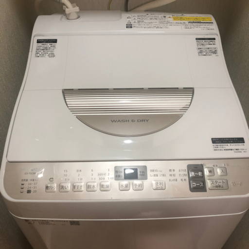 sharp 乾燥機付き洗濯機
