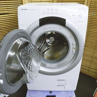 配送・設置無料】シャープ/SHARP【 ドラム式洗濯乾燥機 プラズマ 