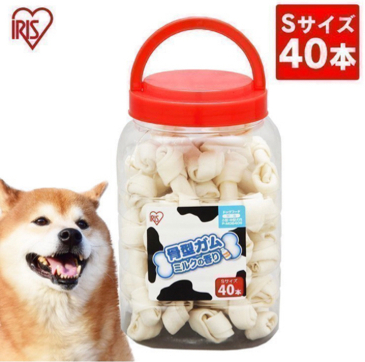 犬用おやつ 骨型ガム ミルク味 ボトル入り 40本 アイリスオーヤマ しぇるる 築地の家電の中古あげます 譲ります ジモティーで不用品の処分