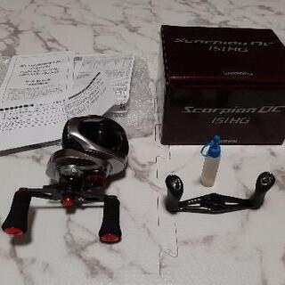 【10/9受付終了予定】21 スコーピオンDC 151HG　ベイトリール