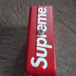 supreme シュプリーム　金庫 17FW /Supreme Lock Box ロゴ ロック ボックス 工具入れ 金庫 (Supreme