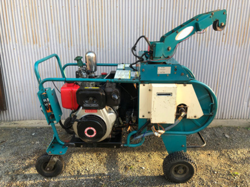 磐田市発/丸山 ラジコン 動噴 MS653DR6S-Y セル リモコン 付き/エンジン始動 ディーゼル　ジャンク吸い。