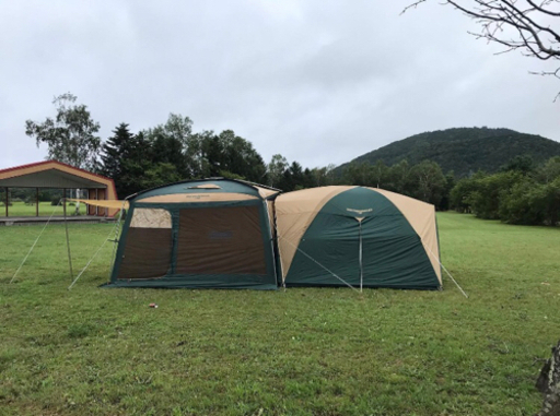 決まりました！コールマン テント タープ セット