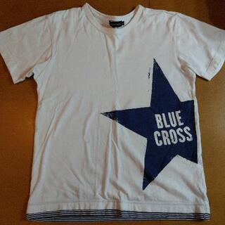 男の子　Tシャツ　BLUE CROSS Lサイズ
