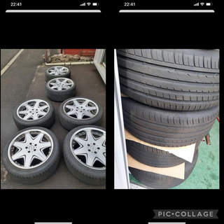 ウェッズ マーベリック 19インチ 114.3 5穴 タイヤ ホイール おまけ