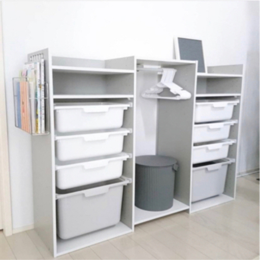 IKEAトロファスト風ニトリかラボ　収納棚　チェスト