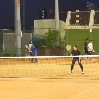ソフトテニス in 庄内緑地公園