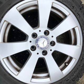 値下げ メルセデスベンツ 純正ホイール スタッドレスタイヤ 4本セット  