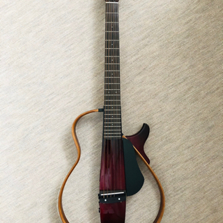 YAMAHA サイレントギター SLG200S クリムゾンレッド...