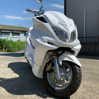 受付終了　美車・マジェスティc 250 ・フルカスタム・スピーカ...