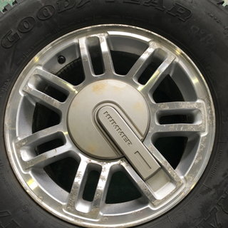 ハマーH3 純正ホイール グットイヤー 265/75R16 1本　スペア