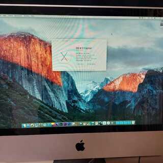 【ジャンク品】iMac（21.5-inch,Late 2012）④