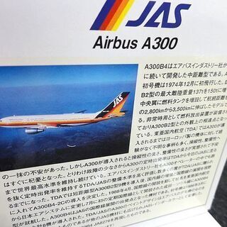 希少 日本エアシステム エアバス A300 B4 レインボーカラー 1/500 JD51005 JA8276 東亜国内航空 TDA JAS JAL ANA 全日空 札幌 中央区