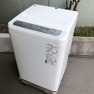 中古美品☆Panasonic 洗濯機 2020年製 6.0K