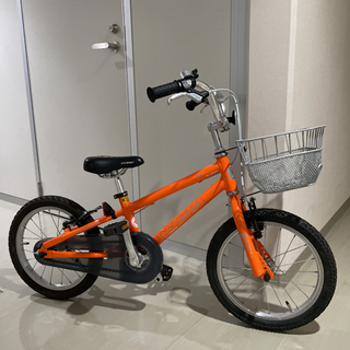 ルイガノ】子供自転車 16インチ オレンジ