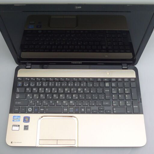 新品爆速SSD ゴールド ノートpc T552/47FK 8GB 無線 Dynabook dynabook T552/47GK （シャンパンゴールド