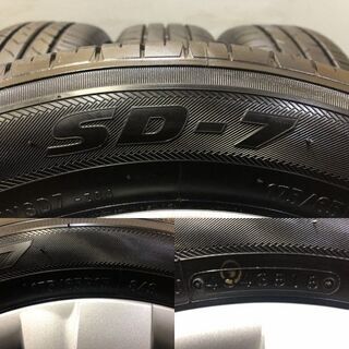 TOYO SD-7 175/65R15】【トヨタ カローラフィールダー 純正ホイール 15 