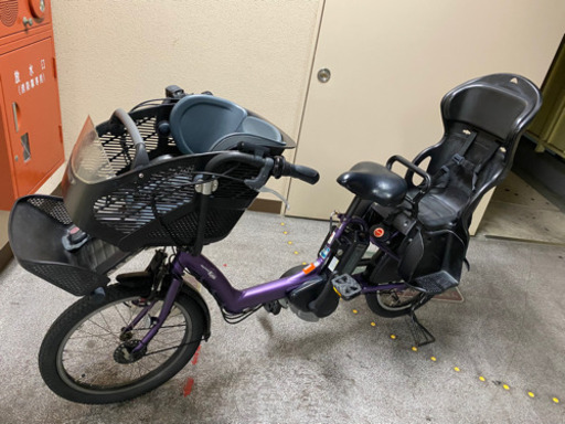 YAMAHA 電動自転車　子供2人乗せ可