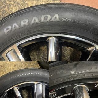 【YOKOHAMA PARADA Spec-X 285/50R20】【Weds INLiNES インライン 20インチ 8.5J5HPCD150+57】ランクル200等 (MTH138) クレジットカード QRコード決済可能 - 売ります・あげます