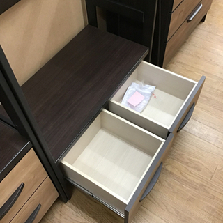 家具 KI-169【ご来店頂ける方限定】マルチワードローブ ブラウン