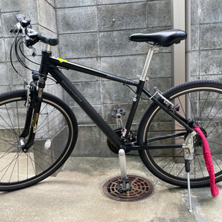□TREK トレック FX2 マットブラック 3×8段変速 適応身長165～180cm 