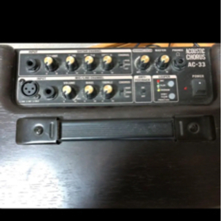 最終値下げ AC-33 アコースティックギター用アンプ と フットスイッチ