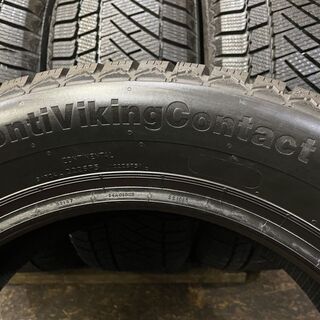 新品 Continental ContiVikingContact 6 205/55R16 16インチ スタッドレス 4本 カローラツーリング ヴォクシー等 (VTF418)クレジットカード QRコード決済可能 − 北海道