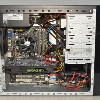 自作 タワー デスクトップPC Windows10+Office core i7-3770 GTX680 新品爆速SSD256GB+HDD1TB メモリ16GB DVDマルチ USB3.0 便利なソフト 自作 タワー デスクトップPC Windows10+Office core i7-3770 GTX680