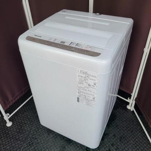 h1011売約済み❌高年式2019年！Panasonic 5.0kg 全自動洗濯機