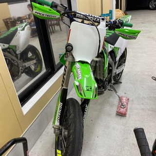 【ネット決済・配送可】KX２５０F モトクロッサー　モタード