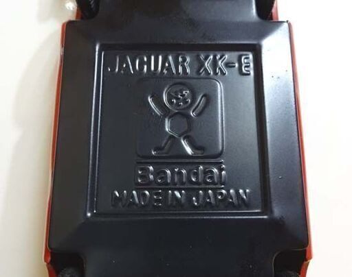 当時物 バンダイ ブリキ JAGUAR KX-E 旧バンダイロゴ バンザイロゴ