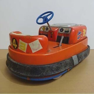 ジャンク 当時物 ケロヨン ブリキ 電動カー ケロヨン欠品 札幌市 白石