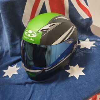 OGK KABUTO KAMUI-II CLEGANT フラットブラックレッド サイズ：M 57