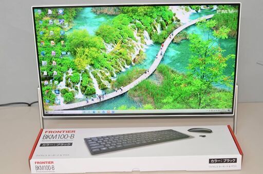 中古良品 一体型パソコン Windows10+office FMV FH77/B1 core i7-7700HQ/新品爆速SSD256GB+中古1TB/8GB/23.8インチ/無線内蔵/テレビ機能