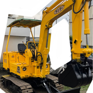 バックフォー ショベル ユンボ 除雪機 CAT 305SR クレーン仕様