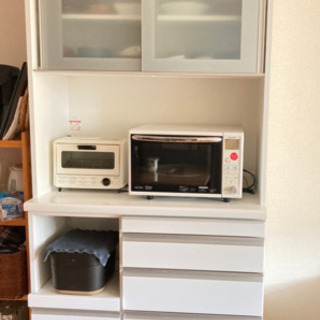 【ネット決済】広島市　木村家具　食器棚　お洒落で高収納性