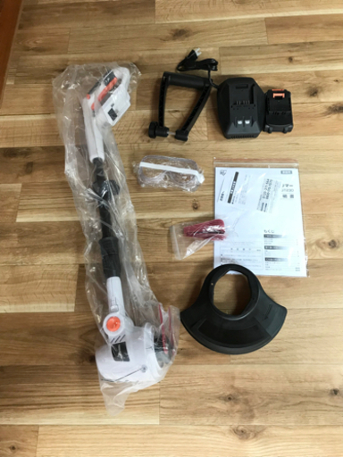 アイリスオーヤマJGT230 電動充電式18V,草刈機/草刈り機,芝刈機/芝刈り機,交換刃10本付属 樹脂ブレード ゴーグル付き