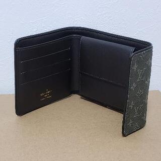 ☆新品未使用☆ ルイヴィトン  モノグラムミニ　三つ折り財布  カーキ   外箱有り 男女兼用