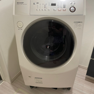 【ネット決済】⭐️中古⭐️SHARPドラム式電気洗濯乾燥機
