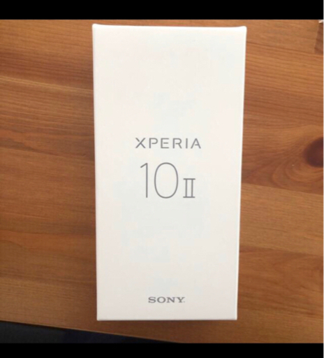 新品未使用　Xperia 10 Ⅱ ホワイト