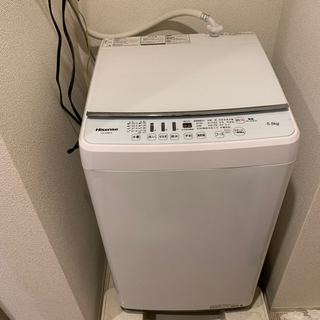 2019年Hisense 白い洗濯機