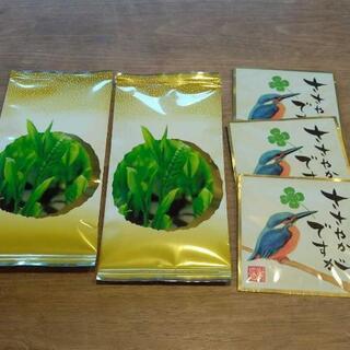 東京海苔　緑茶　100g入り×2袋　おまけ　妙香園　緑茶ティーバ...