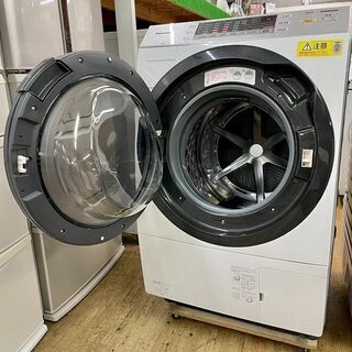 美品【 Panasonic 】パナソニック 洗濯9.0㎏/乾燥6.0㎏ ドラム式洗濯機 