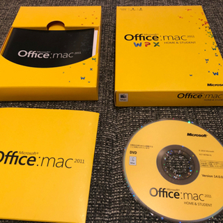 【ネット決済・配送可】Microsoft Office Mac用...
