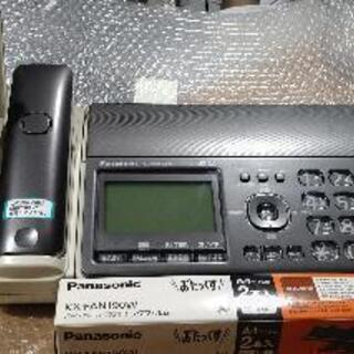 【ネット決済】パナソニックKX-PD552-H　子機、インクフィ...